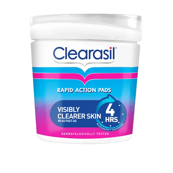Clearasil Ultra Rapid Action Pads Pack of 65 - welzo