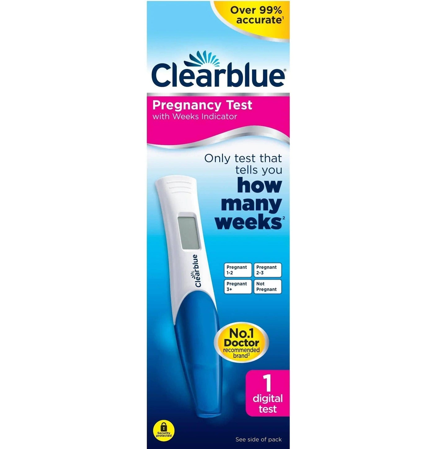 Clearblue Pregnancy Test with Weeks Indicator