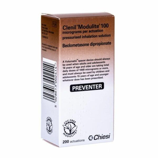 Clenil Modulite (Brown Inhaler) - welzo