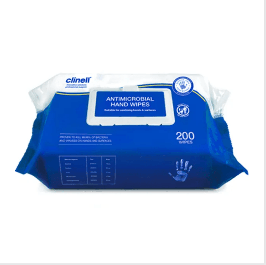 Clinell Antimicrobial Hand Wipes - welzo