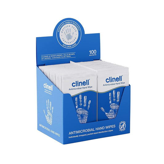 Clinell Antimicrobial Hand Wipes - welzo