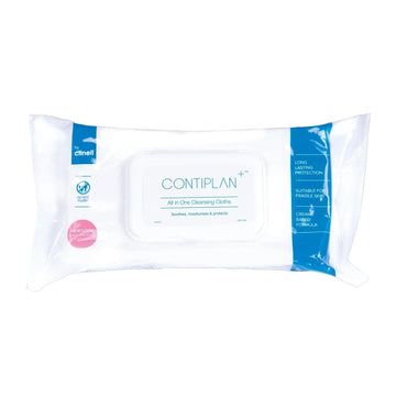 Clinell Contiplan Cleansing Cloths Pack of 25 - welzo