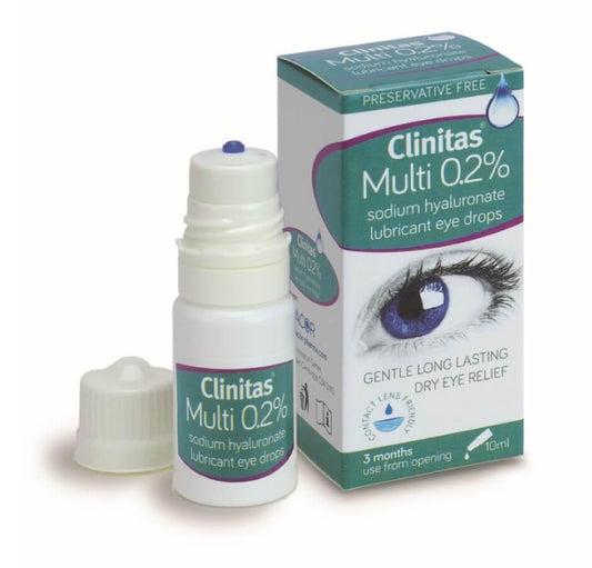 Clinitas Multi 0.2% Eye Drops 10ml - welzo