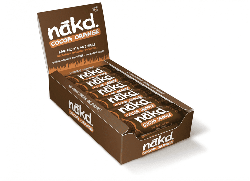 Cocoa Orange 18 x 35g Bar (CASE of 18) - Nakd - welzo