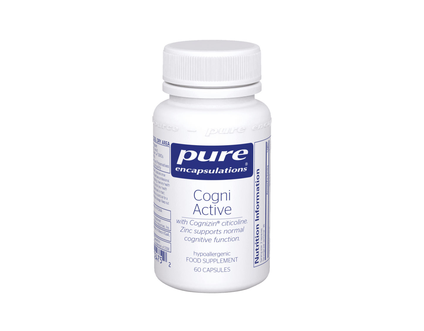 Cogni Active, 60 capsules - Pure Encapsulations - welzo