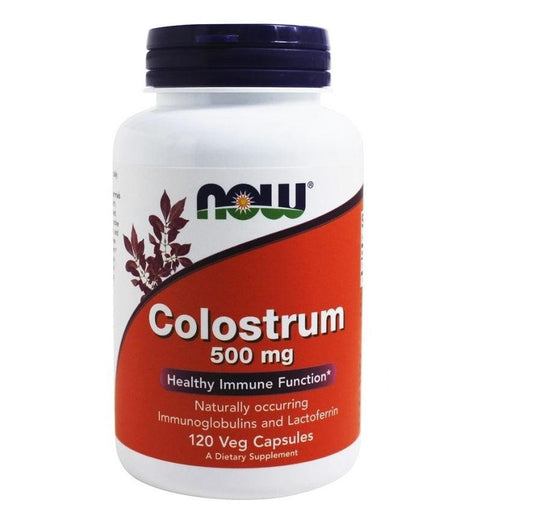 Colostrum Support, 500 mg, 120 Veggie Caps - Now Foods - welzo