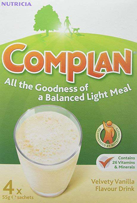 Complan Sachets Vanilla 55g Pack of 4 - welzo