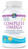 Complete Omega, Lemon Flavor, 120 soft gels - Nordic Naturals - welzo