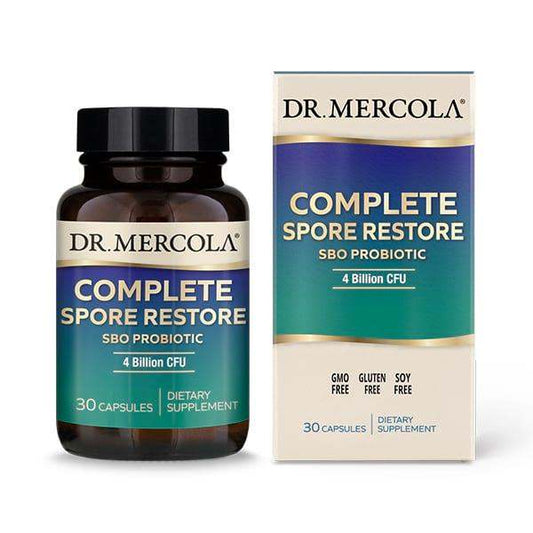 Complete Spore Restore, 4 Billion CFU – 30 Capsules – Dr Mercola - welzo