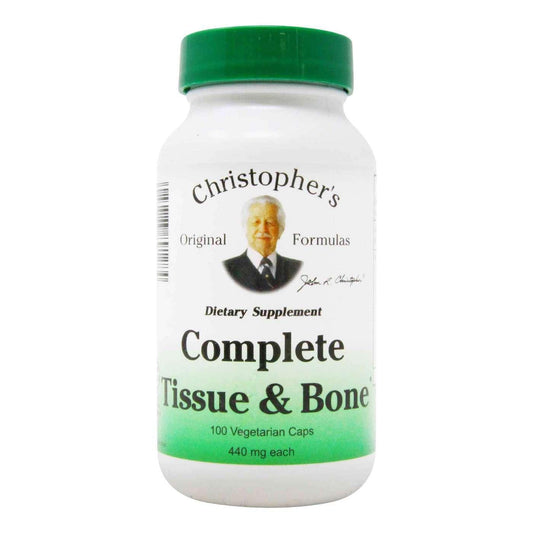 Complete Tissue & Bone, 100 Caps - Christopher's Original Formulas - welzo