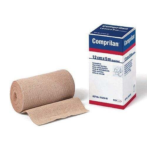 Comprilan Short Stretch Compression Bandage 12cm x 5m - welzo