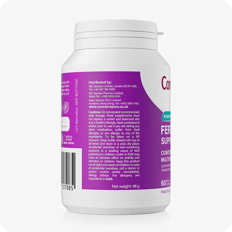 Conceive Plus Women's Fertility Support Capsules Pack of 60