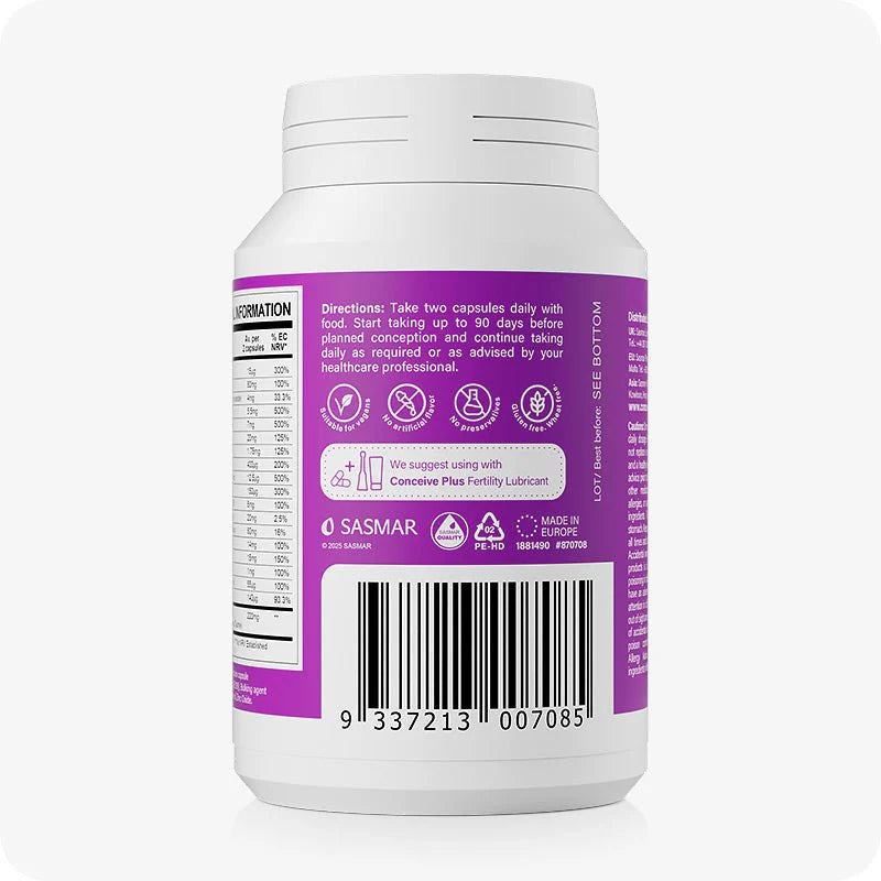 Conceive Plus Women's Fertility Support Capsules Pack of 60