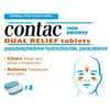 Contac Non-drowsy Dual Relief Capsules Pack of 18 - welzo