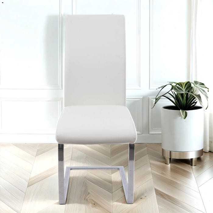 Mesa de comedor de vidrio redondo de 100 cm: patas de oro y acrílico, diseño de lujo Vidrio (copia)