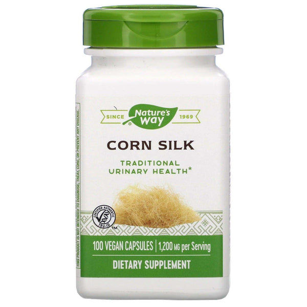 Corn Silk, 1200mg, 100 Capsules - Nature's Way - welzo