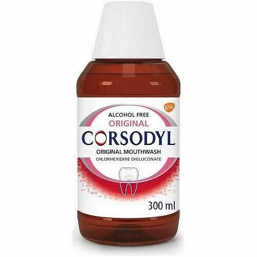 Corsodyl Alcohol Free Original Mouthwash 300ml - welzo