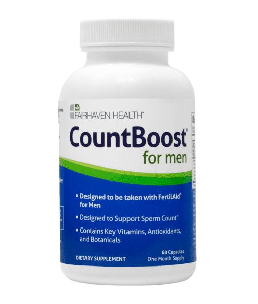 CountBoost for Men, 60 Capsules - Fairhaven Health - welzo