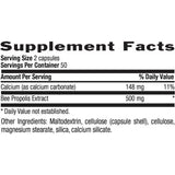 Country Life Bee Propolis 500mg 100 Vegetarian Capsules