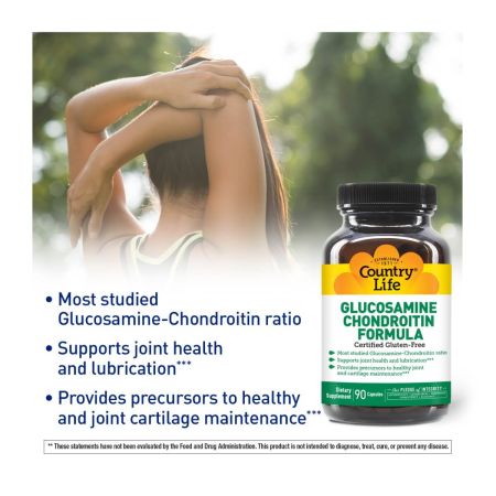 Country Life Glucosamine Chondroitin Formel 90 Capsules