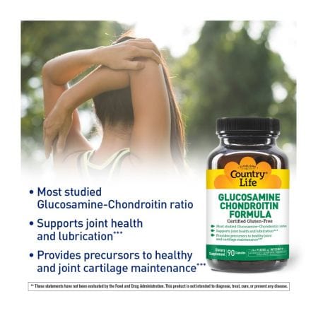 Country Life Glucosamine Chondroitin Formula 90 Capsules