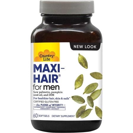 Country Life MaxiHair for Men 60 Softgels