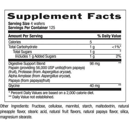 Country Life Papaya Support digestif 500 comprimés à croquer