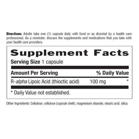 Lauku dzīve rlipoic skābe 100 mg 60 vegicaps