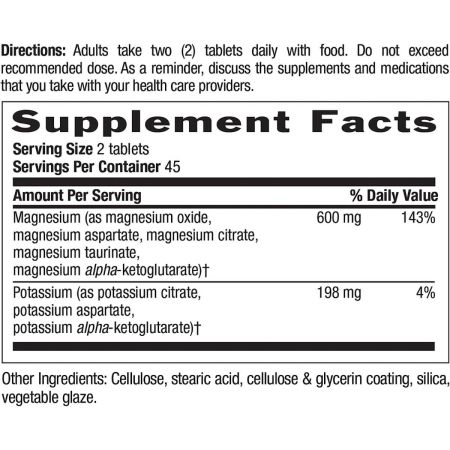 Country Life Targetmins Magnésium Potassium Aspartate 90 comprimés