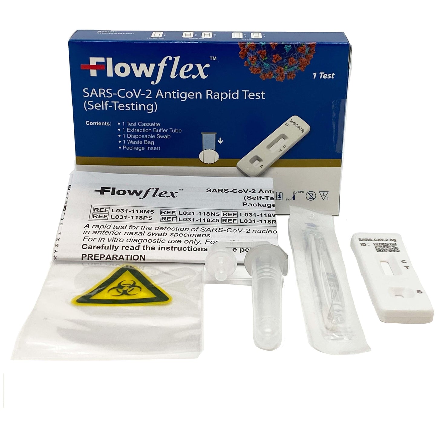 COVID-19 Fit to Fly Lateral Flow Home Test and Certification Kit - welzo