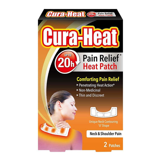 Cura-Heat Air Active Neck/Shoulder Pain Pack of 2 - welzo