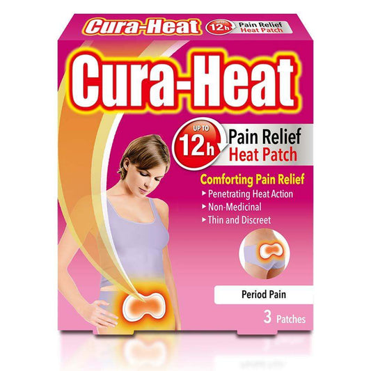 Cura-Heat Period Pain Relief Patch - welzo