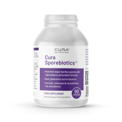 Cura Sporebiotics - 90 Capsules - Cura Nutrition - welzo
