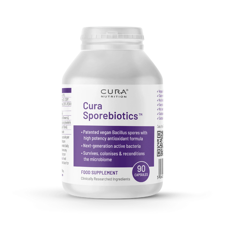 Cura Sporebiotics - 90 Capsules - Cura Nutrition - welzo