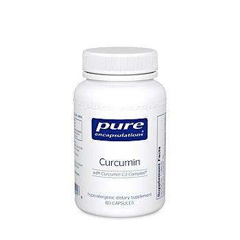 Curcumin, 250 mg 60 veg caps - Pure Encapsulations - welzo