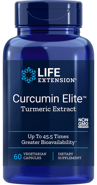 Curcumin Elite Turmeric Extract (60 capsules) - Life Extension - welzo