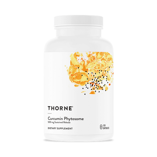 Curcumin Phytosome, 500mg, Sustained Release (Meriva-SF) 120 caps - Thorne Research - welzo