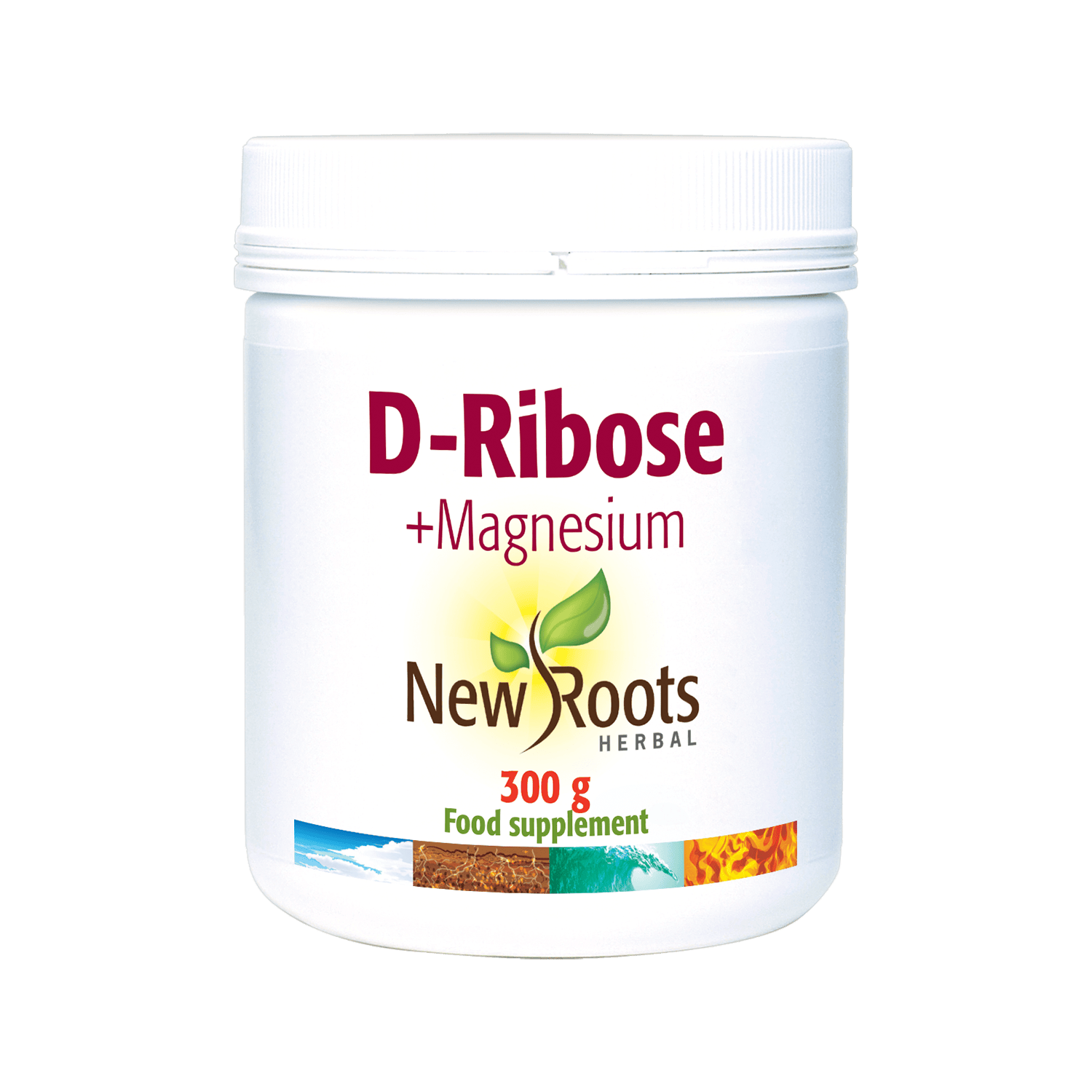 New Roots Herbal D-Ribose + Magnesium – 300 g Powder – image 2