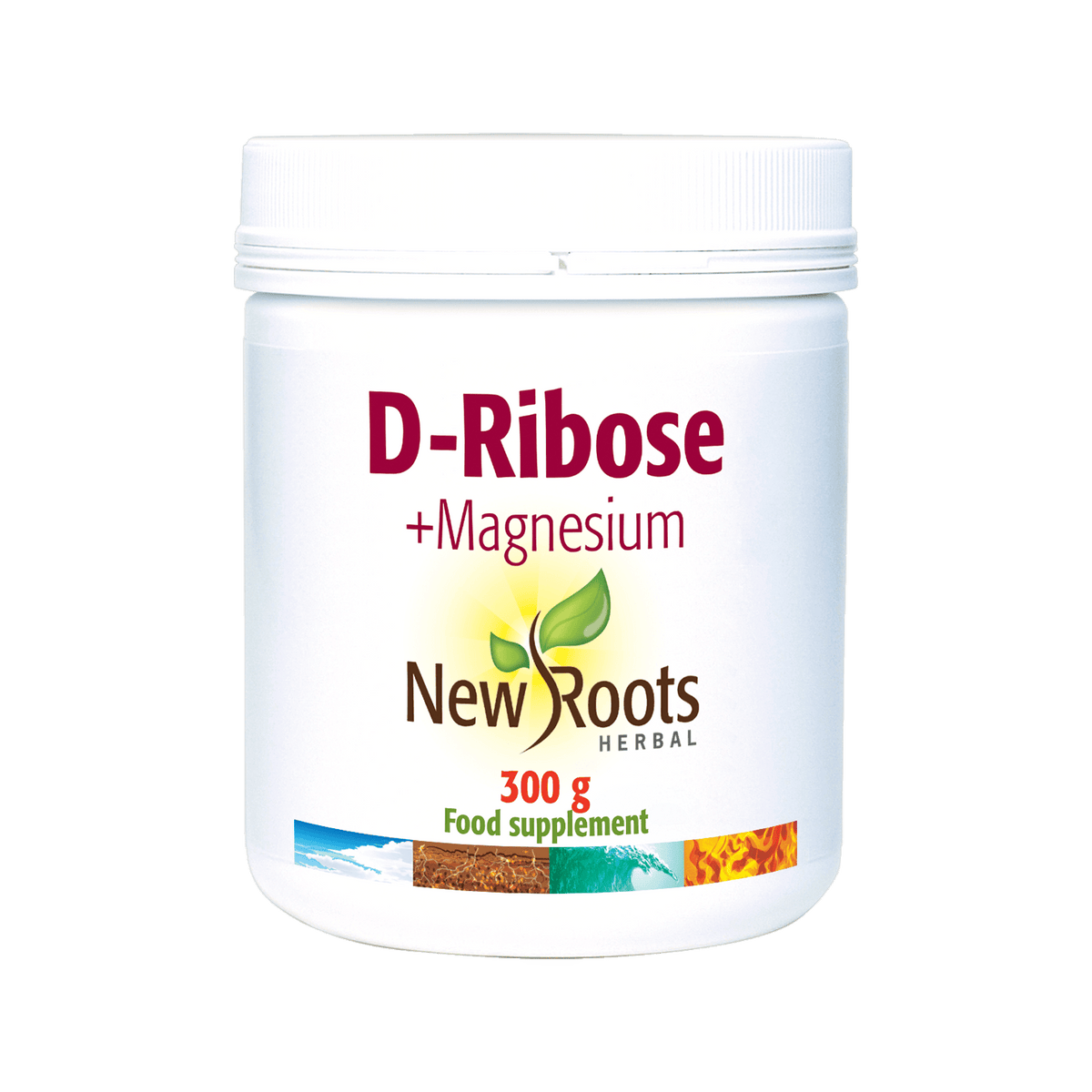 New Roots Herbal D-Ribose + Magnesium – 300 g Powder – image 2