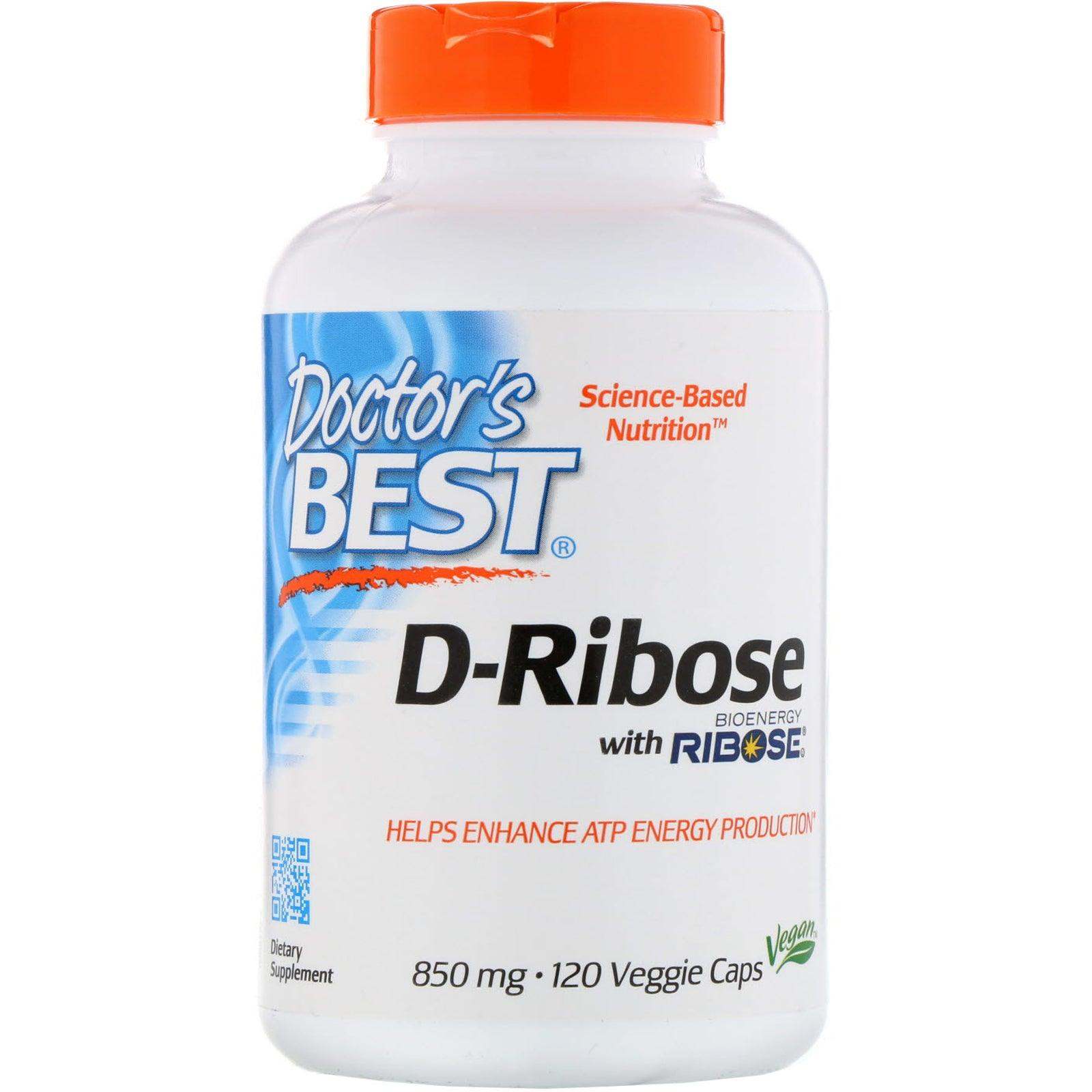 D -Ribosa con bioenergía ribosa 850mg, 120 cápsulas - MECHO MECTO ...