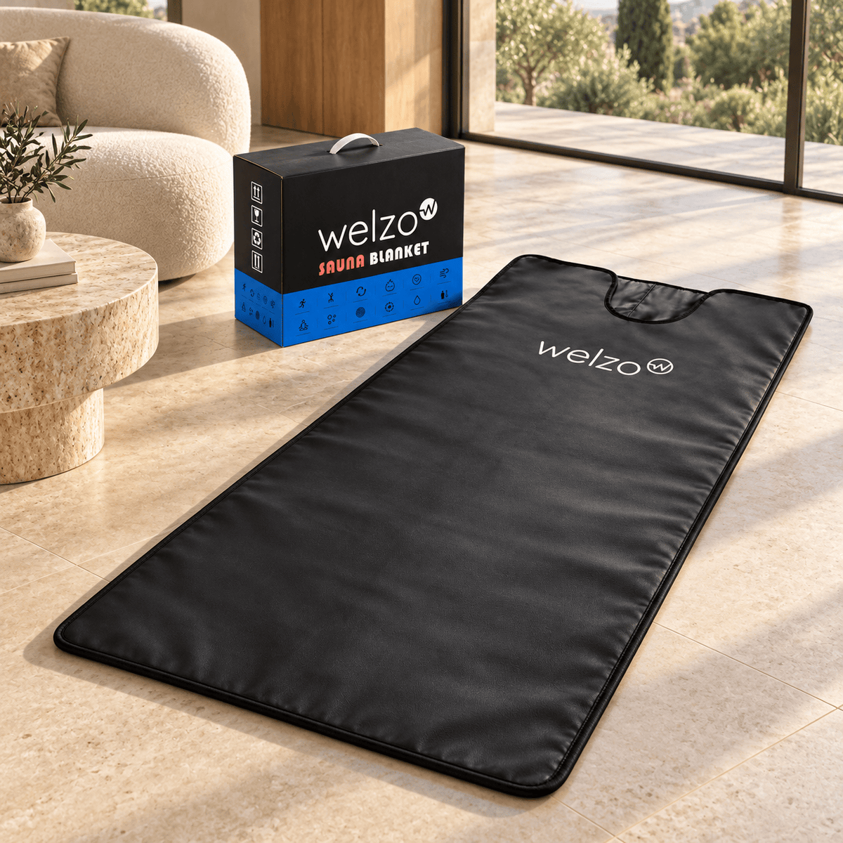 Manta de sauna de infrarrojos Elite de Welzo