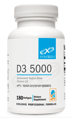 D3 5000 180 Softgels - Xymogen - welzo