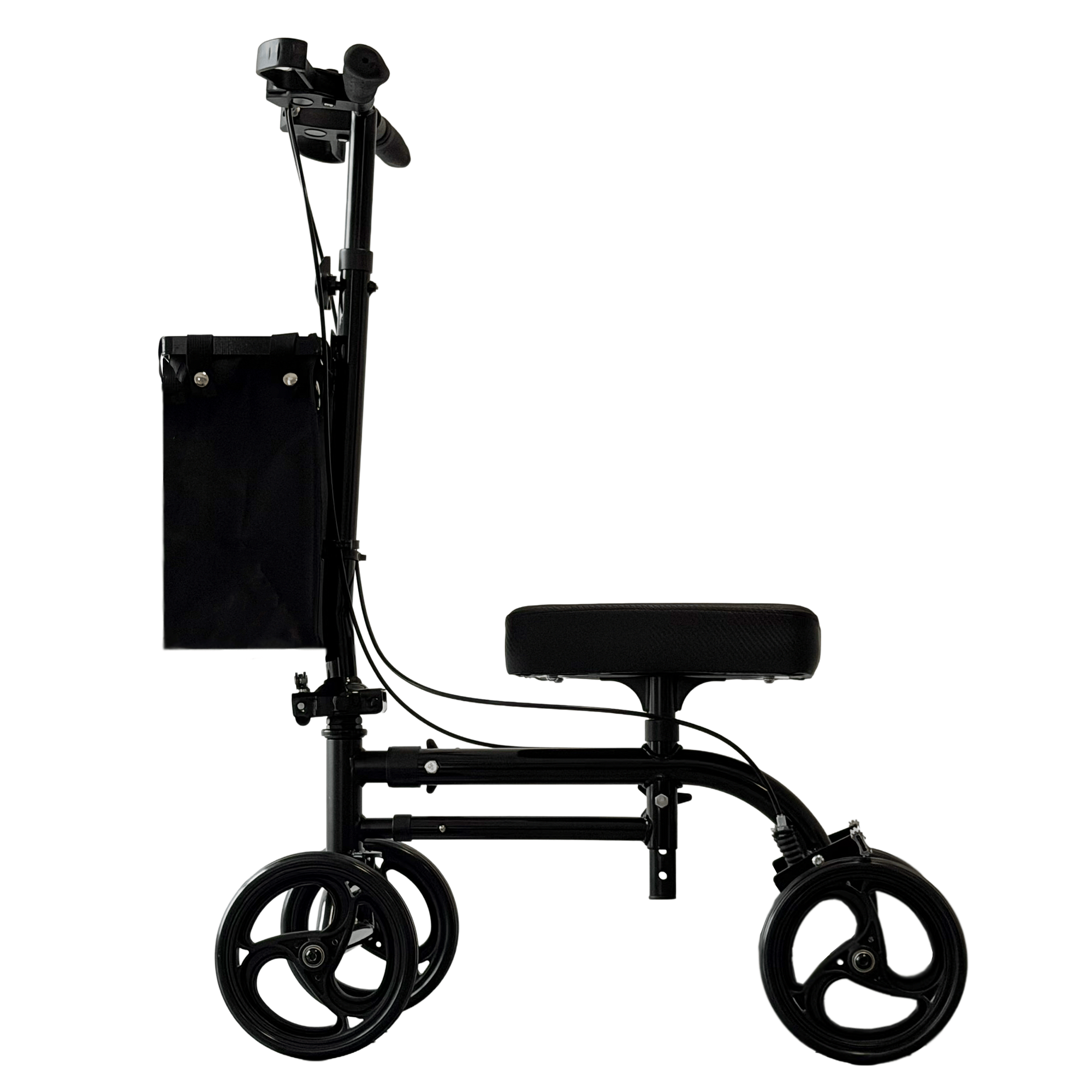 WeCan R-45 Knee Walker with Adjustable Knee Pad, Hand Brake and Storage Bag – image 2