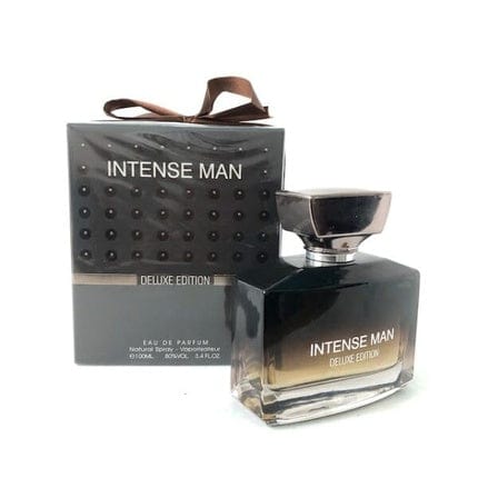 Fragrance World Intense Man Deluxe Edition Eau De Parfum Spray for Men 3.4 Ounce