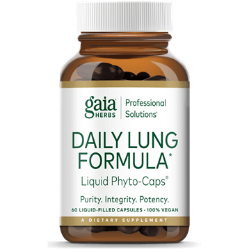 Daily Lung Formula, 60 Capsules - Gaia Herbs - welzo