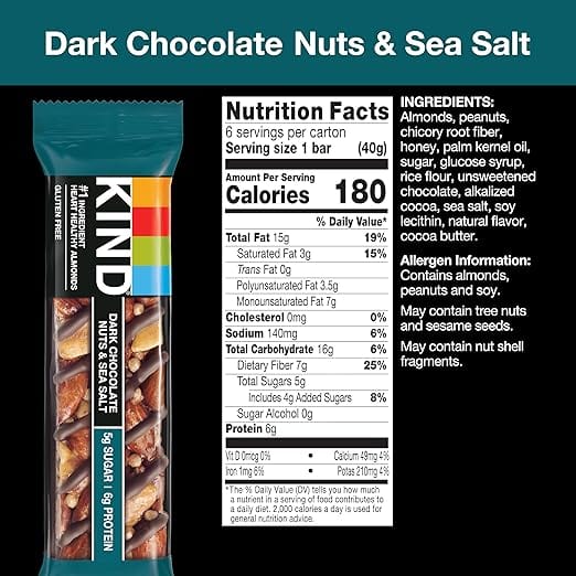 Kind Dark Chocolate Nut 50g