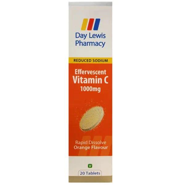 Day Lewis Effervescent Vitamin C 1000mg Tablets Pack of 20 - welzo