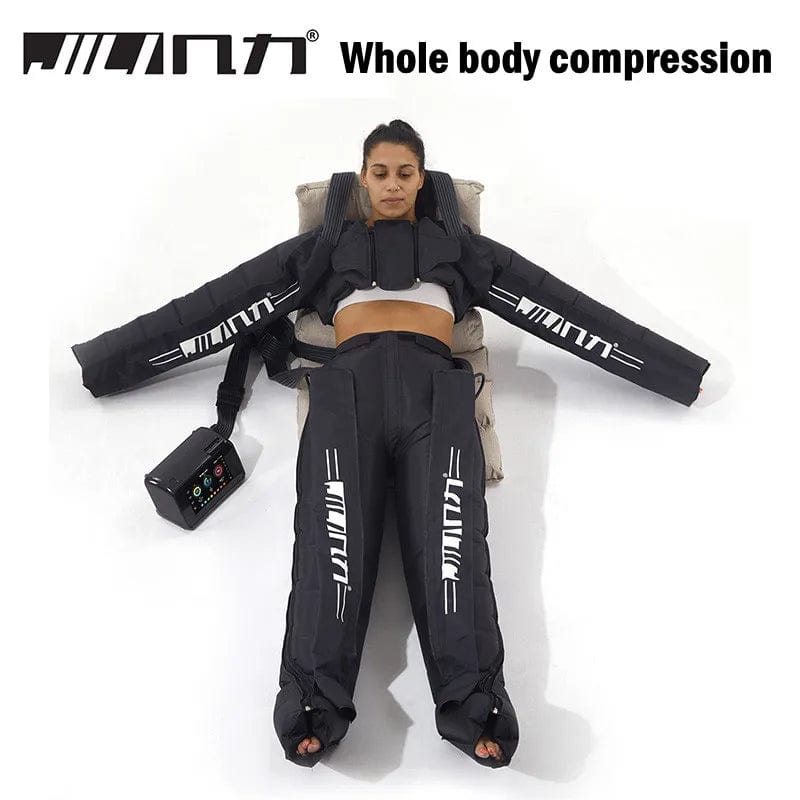 Pressotherapy Air Compression Leg Massager-Μπότες ανάκτησης 8-Chamber για λεμφική αποστράγγιση και χαλάρωση μυών