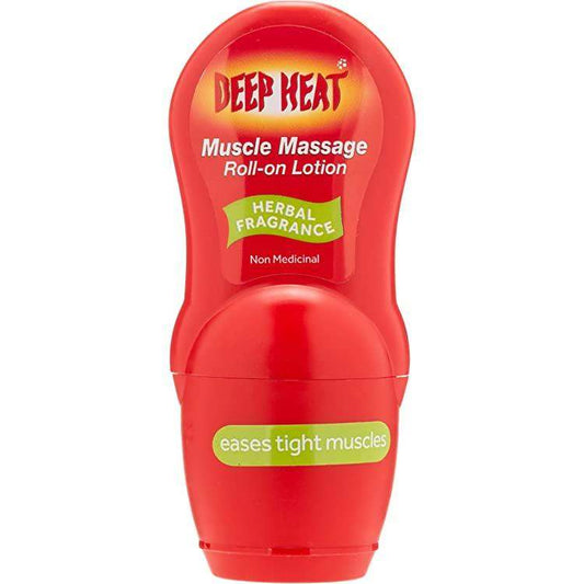 Deep Heat Muscle Massage Roll-On Lotion 50ml - welzo