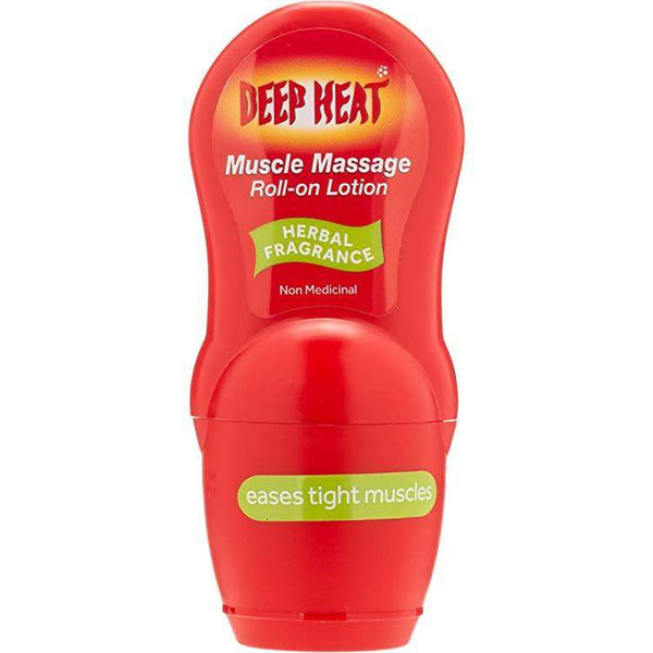 Deep Heat Muscle Massage Roll-On Lotion 50ml - welzo